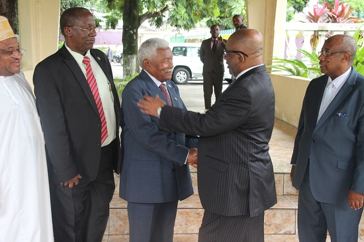 image Coopération / Ali Hassane Mouigni rend visite au président Azali